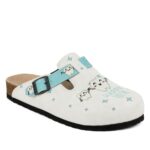 Ciabatte tipo sabot da donna fatte a mano con plantare ortopedico in vera pelle 700032 / Ciabatte tipo sabot da donna fatte a mano con plantare ortopedico in vera pelle 700032 /