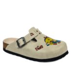 Ciabatte tipo sabot da donna fatte a mano con plantare ortopedico in vera pelle 700067 / Ciabatte tipo sabot da donna fatte a mano con plantare ortopedico in vera pelle 700067 /