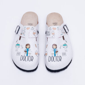 Ciabatte per medici con sottopiede in scamosciata Sabot da donna Ciabatte da infermiere Ciabatte per medici con sottopiede in scamosciata Sabot da donna Ciabatte da infermiere