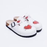 Ciabatte per infermiere con sottopiede in scamosciata / Ciabatte per infermiere con sottopiede in scamosciata /