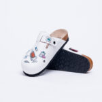 Ciabatte per infermiere con sottopiede in scamosciata / Ciabatte per infermiere con sottopiede in scamosciata /