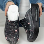 Ciabatte sanitarie da donna con zeppa /