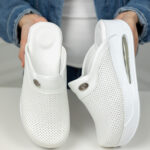 Ciabatte sanitarie da donna con zeppa /