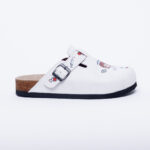 Ciabatte per infermiere con sottopiede in scamosciata /