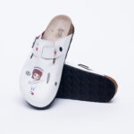 Ciabatte per infermiere con sottopiede in scamosciata /