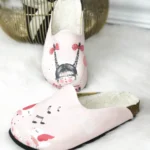Ciabatte tipo sabot da donna fatte a mano con plantare ortopedico in vera pelle 700111 / Ciabatte tipo sabot da donna fatte a mano con plantare ortopedico in vera pelle 700111 /