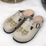 Ciabatte tipo sabot da donna fatte a mano con plantare ortopedico in vera pelle 700091 / Ciabatte tipo sabot da donna fatte a mano con plantare ortopedico in vera pelle 700091 /