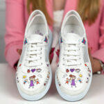 Scarpe da lavoro colorate da donna 600006 / Scarpe da lavoro colorate da donna 600006 /