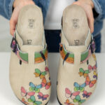 Sandali da donna fatte a mano con plantare ortopedico in vera pelle 700274 Sabot da donna 5 Sandali da donna fatte a mano con plantare ortopedico in vera pelle 700274 Sabot da donna 5