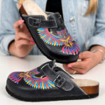 Ciabatte tipo sabot da donna fatte a mano con plantare ortopedico in vera pelle 700177 / Ciabatte tipo sabot da donna fatte a mano con plantare ortopedico in vera pelle 700177 /