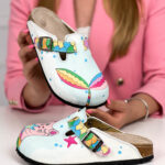 Ciabatte tipo sabot da donna fatte a mano con plantare ortopedico in vera pelle 700188 / Ciabatte tipo sabot da donna fatte a mano con plantare ortopedico in vera pelle 700188 /