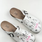 Ciabatte per dentisti con sottopiede in scamosciata / Ciabatte per dentisti con sottopiede in scamosciata /