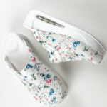 Ciabatte sanitarie da donna con zeppa / Ciabatte sanitarie da donna con zeppa /