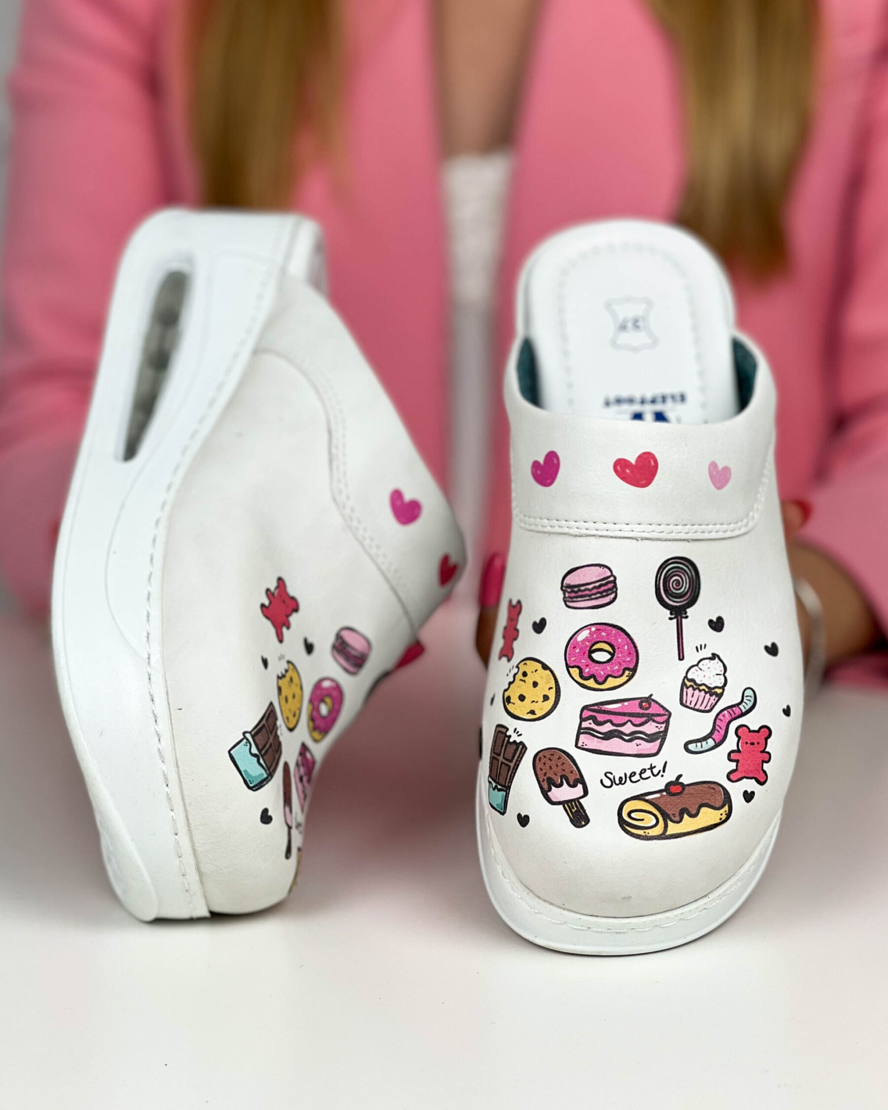 Ciabatte da donna con soletta in vera pelle e con camera d'aria 900006