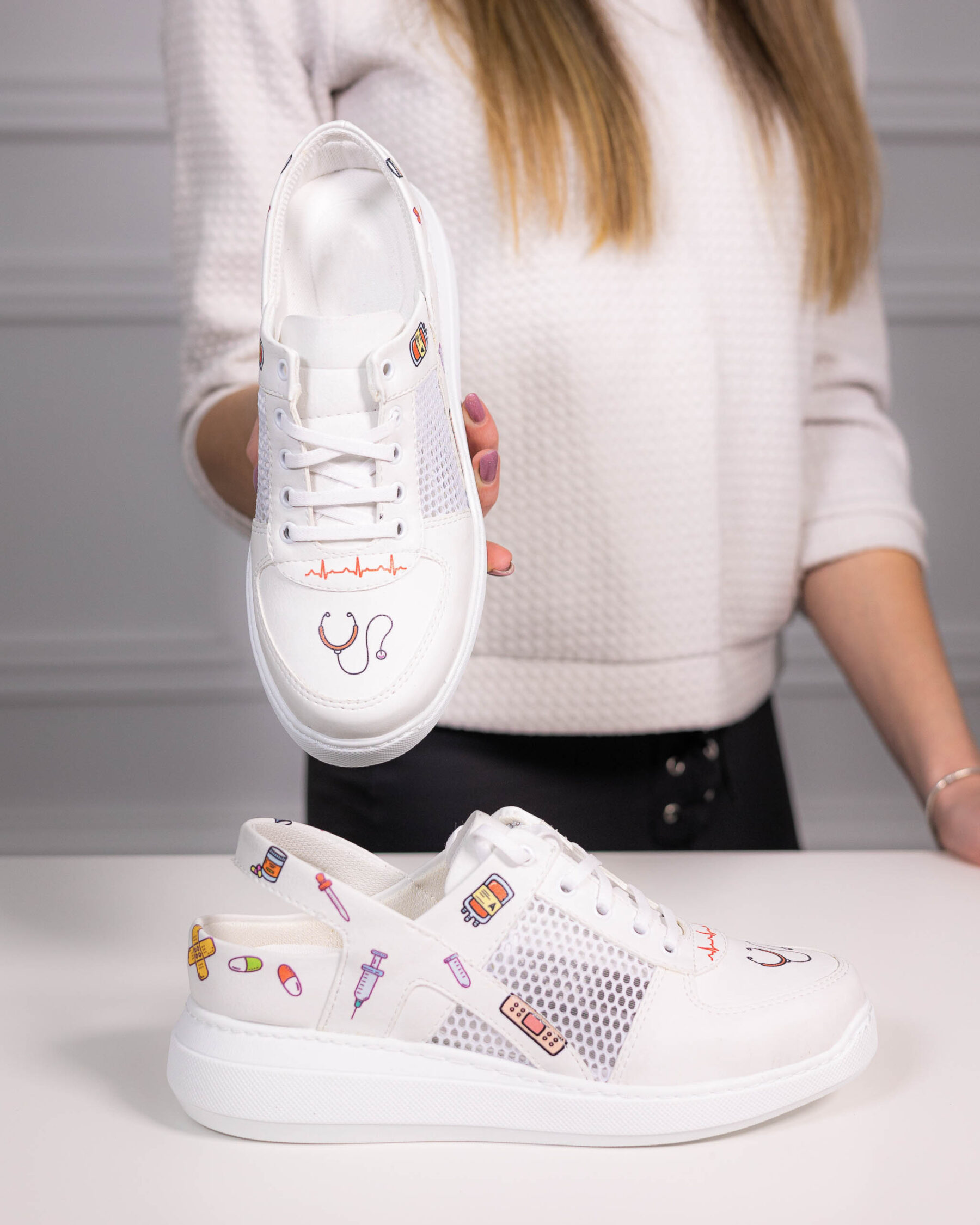 Scarpe da lavoro da donna per medici 600008