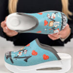 Ciabatte sanitarie da donna con zeppa / Ciabatte sanitarie da donna con zeppa /