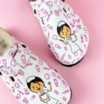 Ciabatte per infermiere con sottopiede in scamosciata / Ciabatte per infermiere con sottopiede in scamosciata /