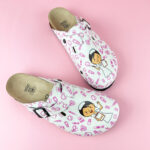 Ciabatte per infermiere con sottopiede in scamosciata / Ciabatte per infermiere con sottopiede in scamosciata /