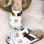 Ciabatte per infermiere con sottopiede in scamosciata / Ciabatte per infermiere con sottopiede in scamosciata /