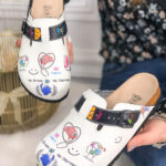 Ciabatte per infermiere con sottopiede in scamosciata / Ciabatte per infermiere con sottopiede in scamosciata /