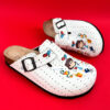 Sabot anatomico colorato con sottopiede in scamosciata Sabot da lavoro donna Colorate 5 Sabot anatomico colorato con sottopiede in scamosciata Sabot da lavoro donna Colorate 5