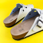 Ciabatte per medici con sottopiede in scamosciata / Ciabatte per medici con sottopiede in scamosciata /