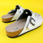 Ciabatte per medici con sottopiede in scamosciata / Ciabatte per medici con sottopiede in scamosciata /