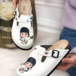 Ciabatte per farmacisti con sottopiede in scamosciata / Ciabatte per farmacisti con sottopiede in scamosciata /