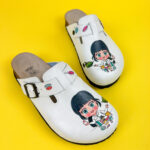 Ciabatte per farmacisti con sottopiede in scamosciata / Ciabatte per farmacisti con sottopiede in scamosciata /