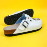 Ciabatte per farmacisti con sottopiede in scamosciata / Ciabatte per farmacisti con sottopiede in scamosciata /