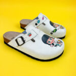 Ciabatte per farmacisti con sottopiede in scamosciata / Ciabatte per farmacisti con sottopiede in scamosciata /