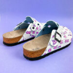 Ciabatte per dentisti con sottopiede in scamosciata / Ciabatte per dentisti con sottopiede in scamosciata /