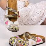 Sabot anatomico colorato con sottopiede in scamosciata / Sabot anatomico colorato con sottopiede in scamosciata /