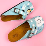 Ciabatte per dentisti con sottopiede in scamosciata / Ciabatte per dentisti con sottopiede in scamosciata /