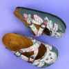 Sabot anatomico colorato con sottopiede in scamosciata Sabot da lavoro donna Colorate 5 Sabot anatomico colorato con sottopiede in scamosciata Sabot da lavoro donna Colorate 5