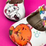 Ciabatte tipo sabot da donna fatte a mano con plantare ortopedico in vera pelle 700070 / Ciabatte tipo sabot da donna fatte a mano con plantare ortopedico in vera pelle 700070 /