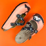 Ciabatte tipo sabot da donna fatte a mano con plantare ortopedico in vera pelle 700078 / Ciabatte tipo sabot da donna fatte a mano con plantare ortopedico in vera pelle 700078 /