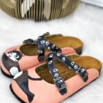 Ciabatte tipo sabot da donna fatte a mano con plantare ortopedico in vera pelle 700078 / Ciabatte tipo sabot da donna fatte a mano con plantare ortopedico in vera pelle 700078 /