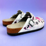 Ciabatte per cucina con sottopiede in scamosciata /