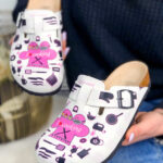 Ciabatte per cucina con sottopiede in scamosciata /