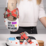 Ciabatte per infermiere con sottopiede in scamosciata / Ciabatte per infermiere con sottopiede in scamosciata /