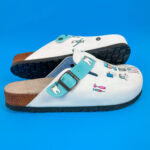 Ciabatte per dentisti con sottopiede in scamosciata / Ciabatte per dentisti con sottopiede in scamosciata /