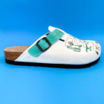 Ciabatte per medici con sottopiede in scamosciata /