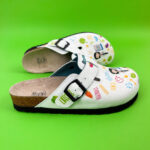 Ciabatte per cucina con sottopiede in scamosciata / Ciabatte per cucina con sottopiede in scamosciata /