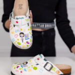 Ciabatte per cucina con sottopiede in scamosciata / Ciabatte per cucina con sottopiede in scamosciata /