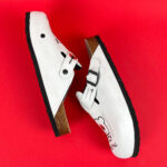 Ciabatte per cucina con sottopiede in scamosciata / Ciabatte per cucina con sottopiede in scamosciata /