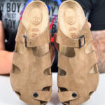 Sabot anatomico da uomo in scamosciata / Sabot anatomico da uomo in scamosciata /