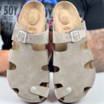 Sabot anatomico da uomo in scamosciata / Sabot anatomico da uomo in scamosciata /