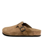 Sabot anatomico da uomo in scamosciata /