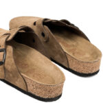 Sabot anatomico da uomo in scamosciata /